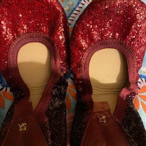 Yosi Samra size 9 Brick Ombré Glitter. Brand New